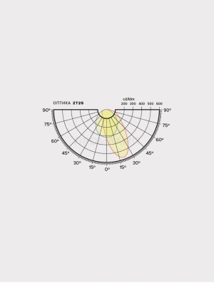 Raylux КСС ZT25 кососвет