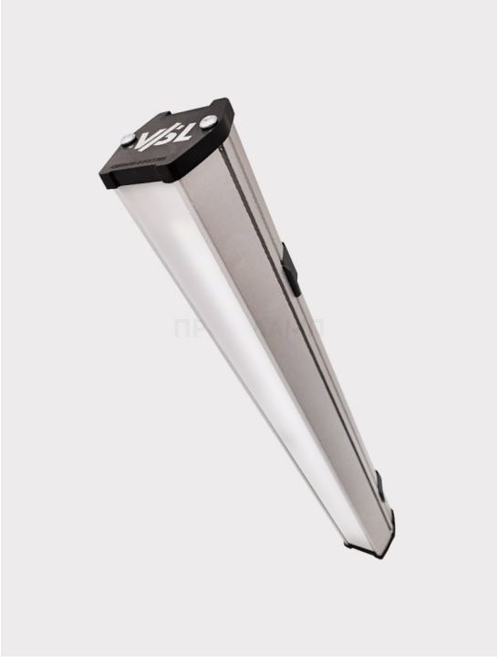 Универсальный светильник VSL Line-Eco 65-9400-5-ДО подвесной и накладной с рассеивателем опал 110°