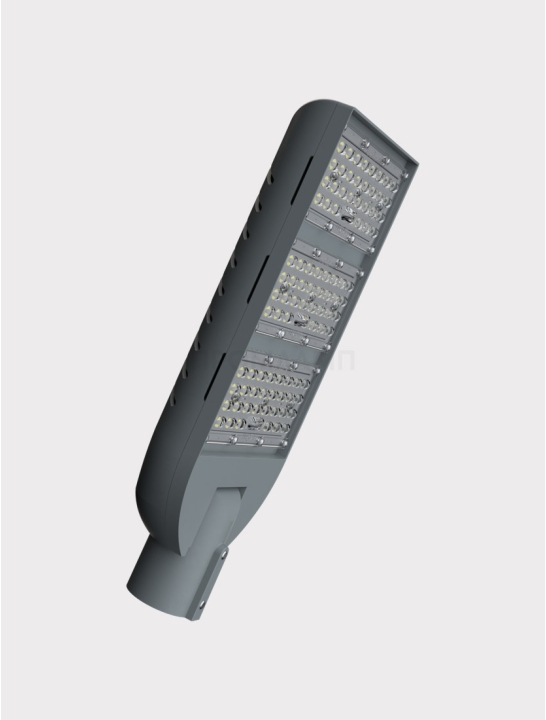 Уличный светильник BLR 01-58-750-WA консольный с широкой осевой линзой 126x46°