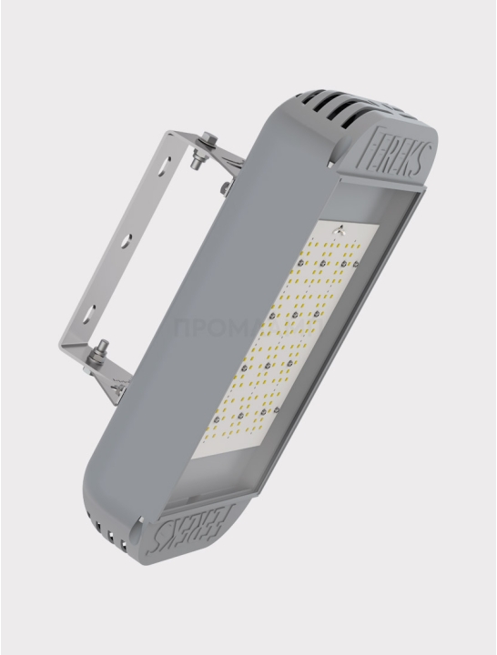 Промышленный светильник ДПП 17-68-850-Д120 с поворотным кронштейном и рассеянным светом 120°